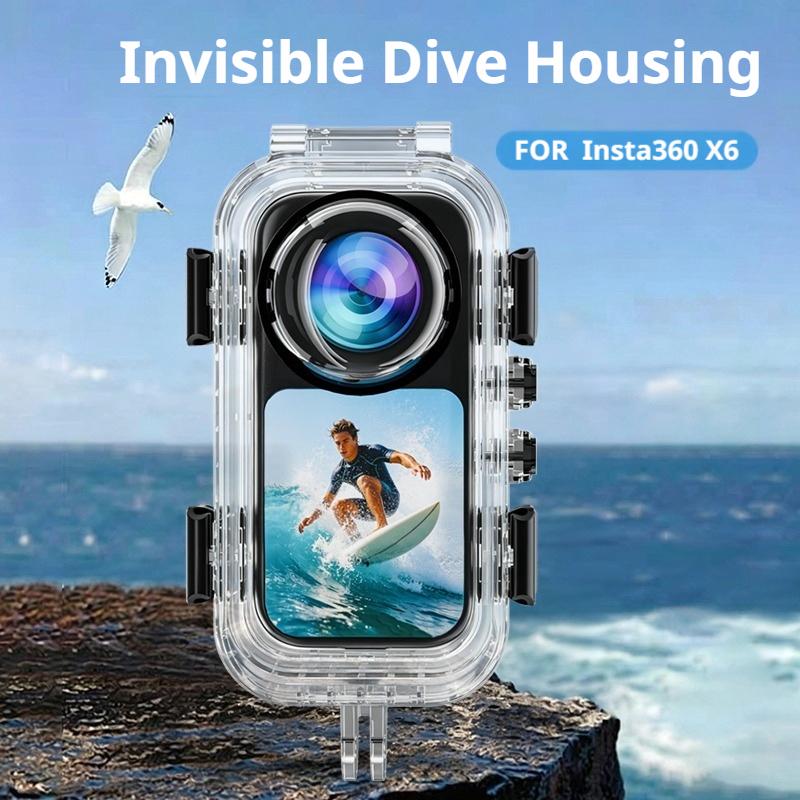 Action Camera Diving Case Underwater 60M - غطاء حماية غير مرئي مقاوم للماء