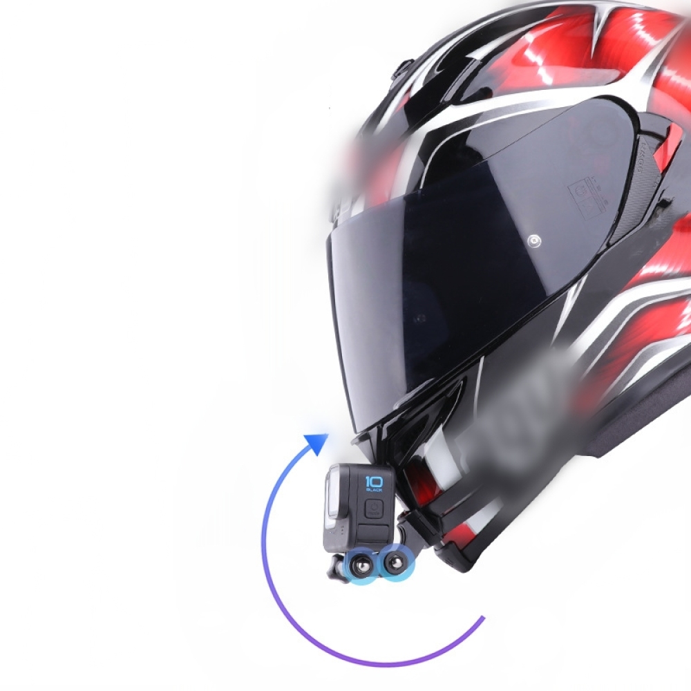 Action Camera Motorcycle Helmet Mount - دراجة نارية خوذة الذقن جبل حامل