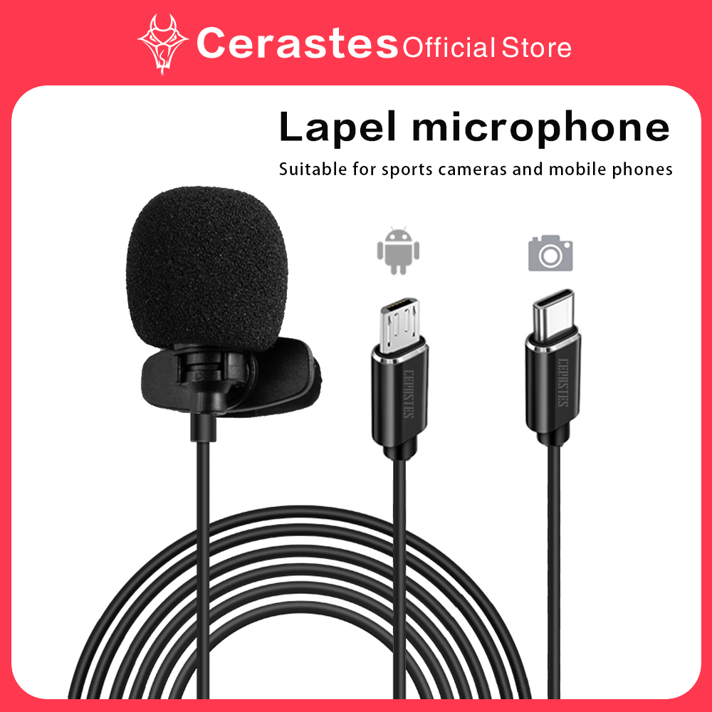 Action Camera External Microphone Usb - عالية الدقة الخارجية ميكروفون الرياضة كاميرا