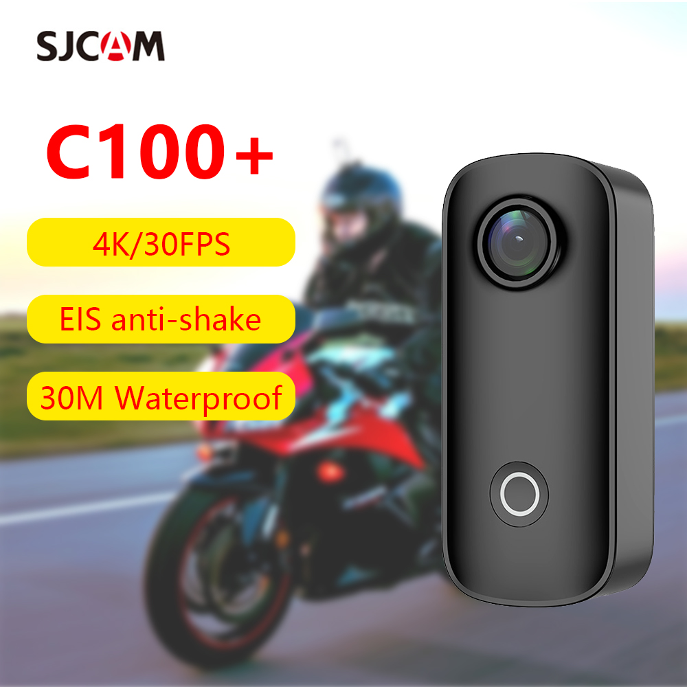 Action Camera Waterproof 30M Without Case - كاميرا الحركة SJCAM C100+ بدقة 4K