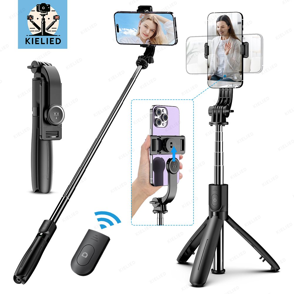 Action Camera Selfie Stick Invisible - حامل ثلاثي عصا سيلفي للهاتف الخلوي،