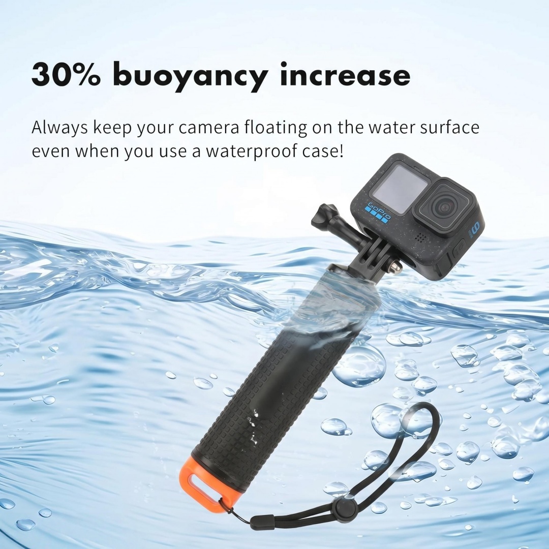 Action Camera Floating Handle Grip - مقبض يد عائم لكاميرا جوبرو هيرو