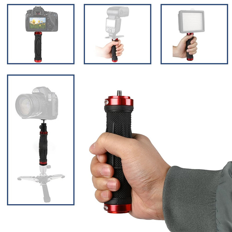 Action Camera Floating Handle Grip - مقبض حامل عالمي محمول باليد بمسامير