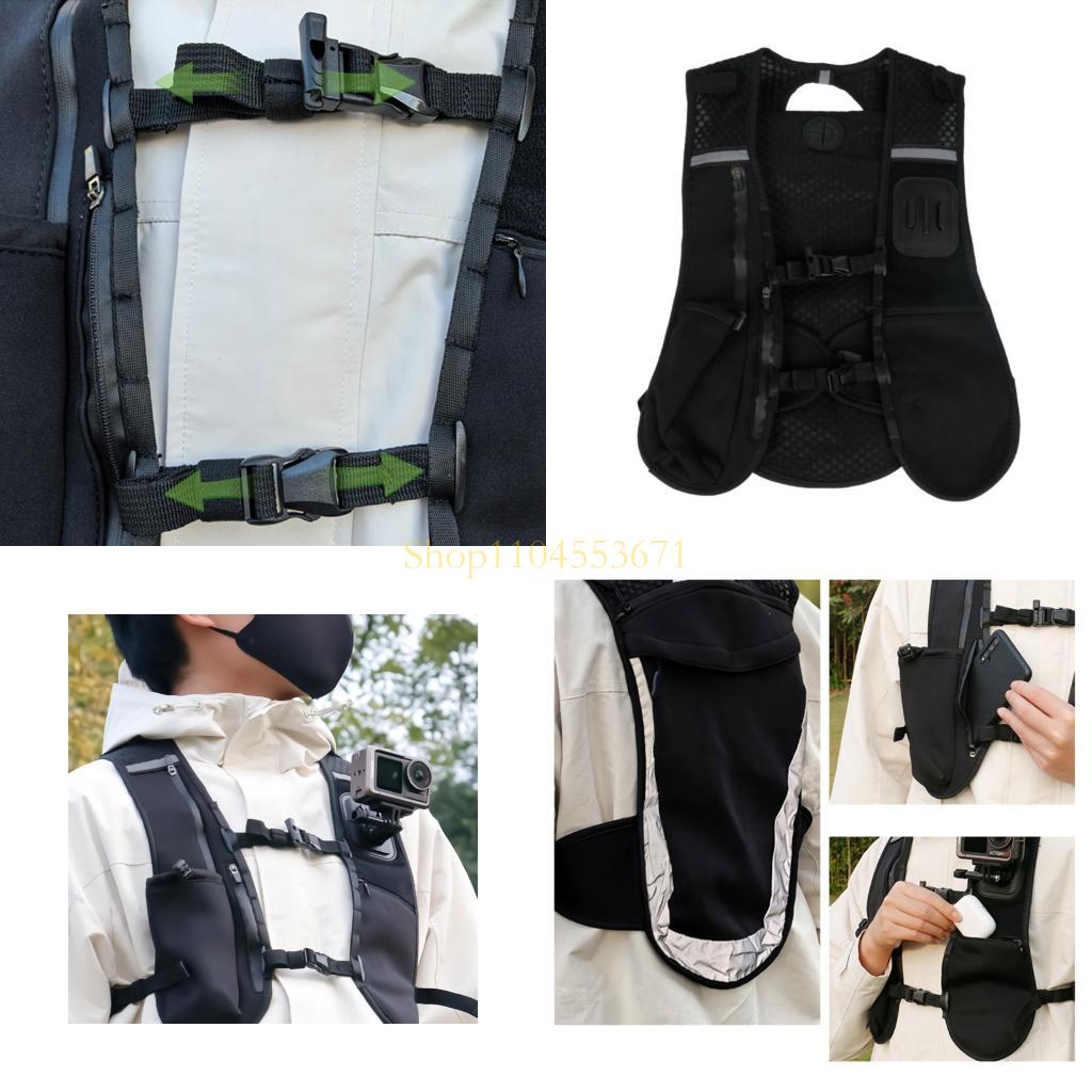 Action Camera Chest Strap Harness Mount - أفضل بائع حزام تثبيت على الصدر،