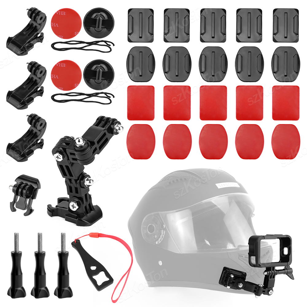 Action Camera Motorcycle Helmet Mount - خوذة الدراجة النارية مجموعات تثبيت الذقن
