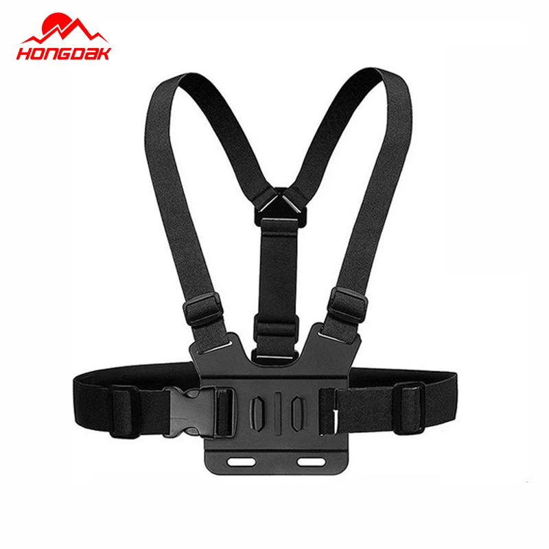 Action Camera Chest Strap Harness Mount - جبل حزام شريط للصدر ل Gopro