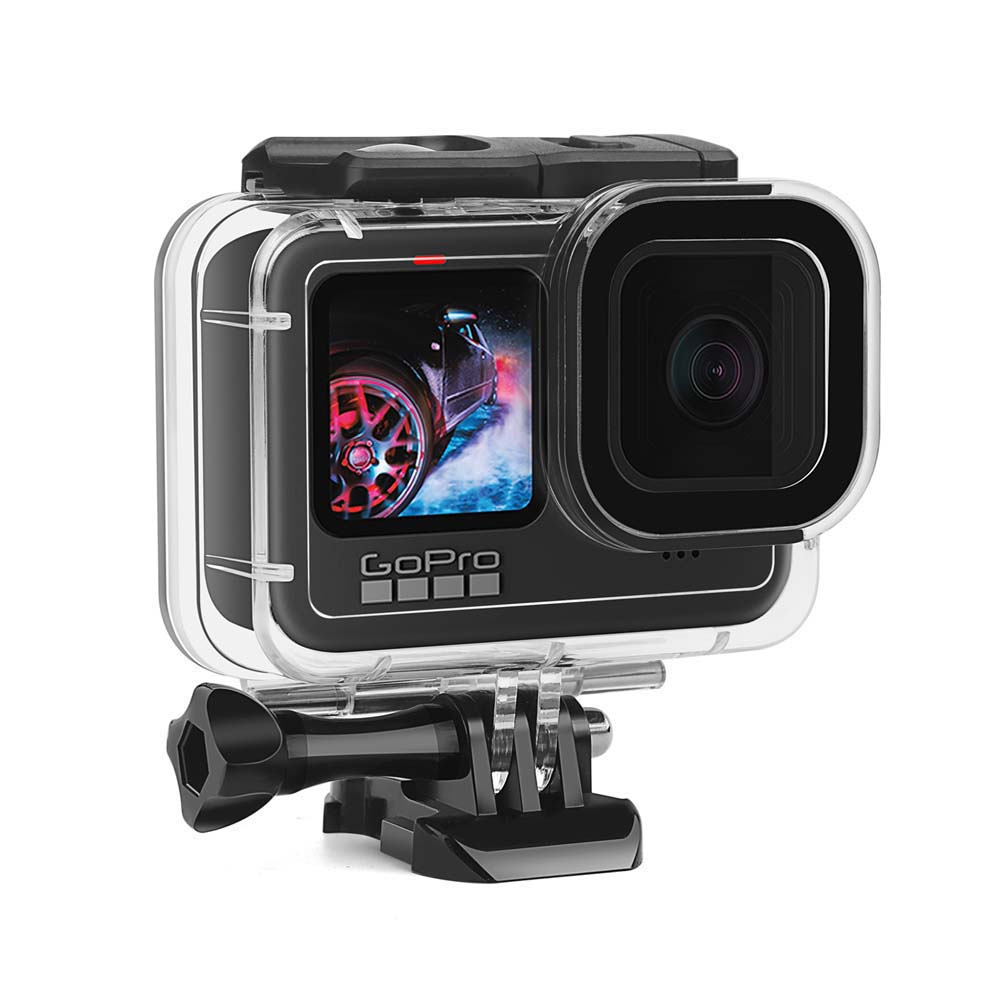 مقاوم للماء 60 متر الإسكان ل G - مراجعة Action Camera Diving Case Underwater 60M وسعره