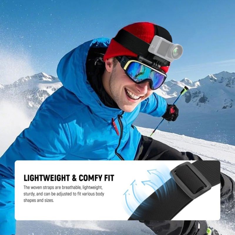 عرض خاص: حزام تثبيت على الصدر  - مراجعة Action Camera Chest Strap Harness Mount وسعره
