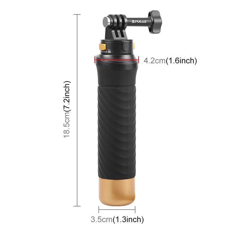 مقبض يدوي عائم سريع الفك للكام - مراجعة Action Camera Floating Handle Grip وسعره