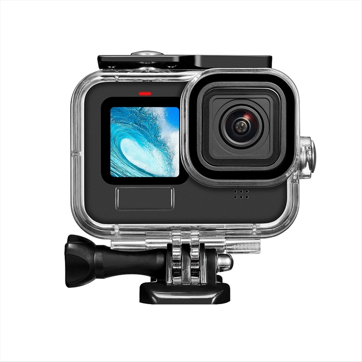 حافظة مقاومة للماء M05K 60M لك - مراجعة Action Camera Diving Case Underwater 60M وسعره