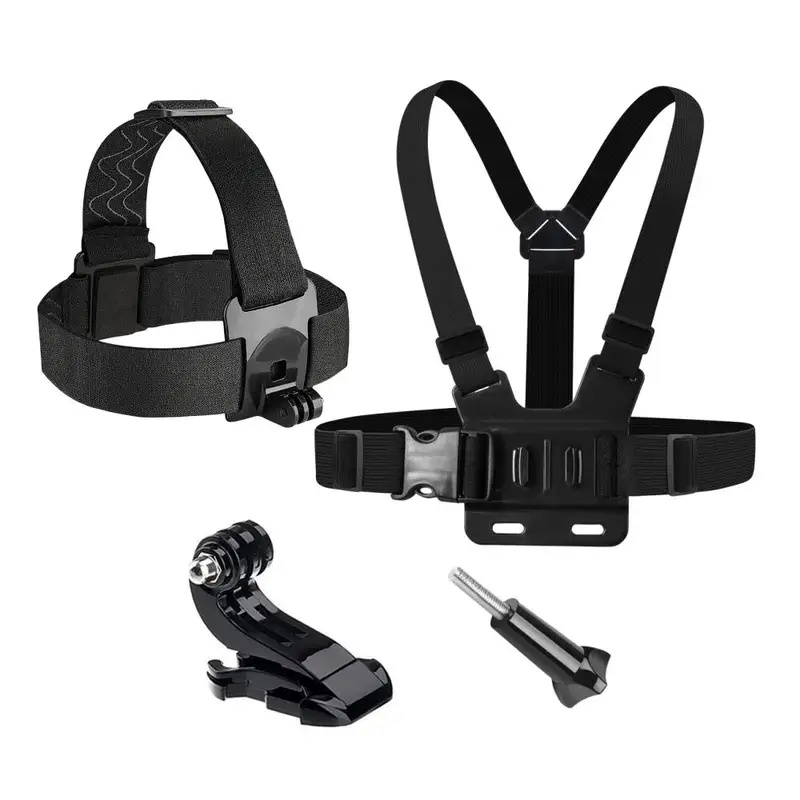 حزام تثبيت للصدر وحزام للرأس ل - مراجعة Action Camera Chest Strap Harness Mount وسعره