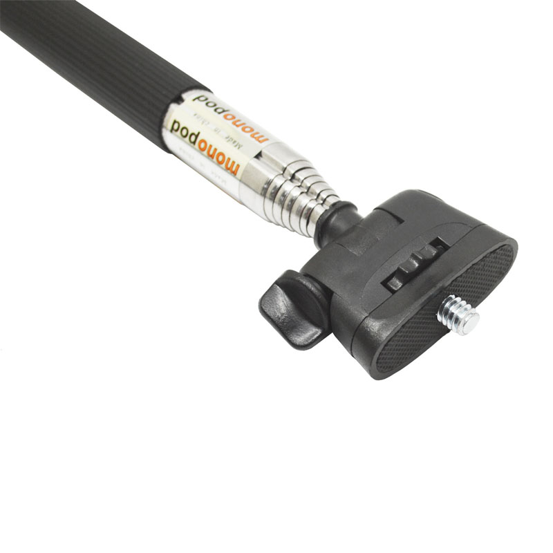 عصا سيلفي أحادية القطب قابلة ل - مراجعة Action Camera Selfie Stick Invisible وسعره