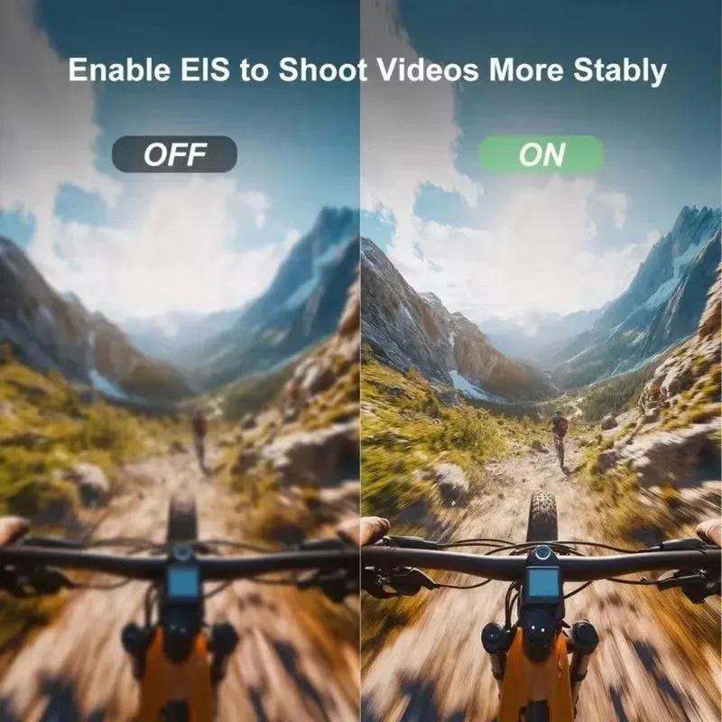 كاميرا أكشن 5K مقاومة للاهتزاز - مراجعة Action Camera 4K 60Fps Dual Screen وسعره