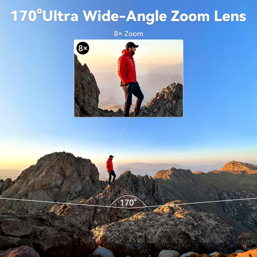 كاميرا أكشن احترافية SJ8 Pro S - مراجعة Action Camera 4K 60Fps Dual Screen وسعره