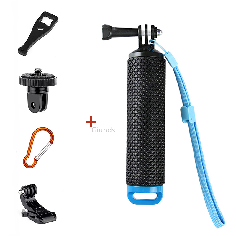 المياه العائمة قبضة اليد مقبض  - مراجعة Action Camera Floating Handle Grip وسعره