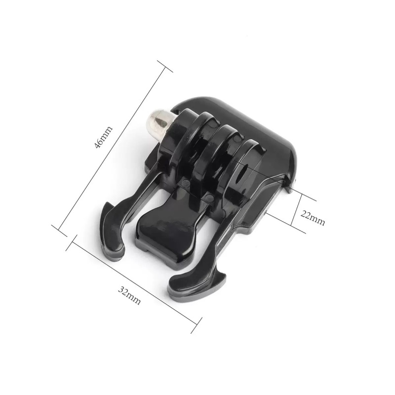 مشبك تثبيت سريع الفك عالمي، قا - مراجعة Action Camera Motorcycle Helmet Mount وسعره