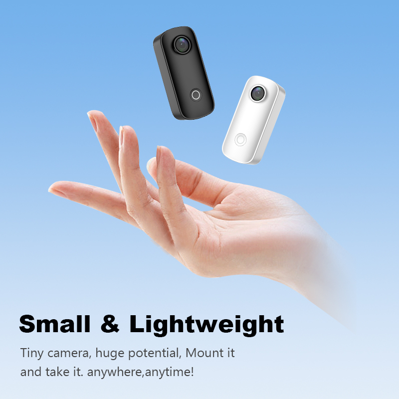 كاميرا الحركة SJCAM C100+ بدقة - مراجعة Action Camera Waterproof 30M Without Case وسعره