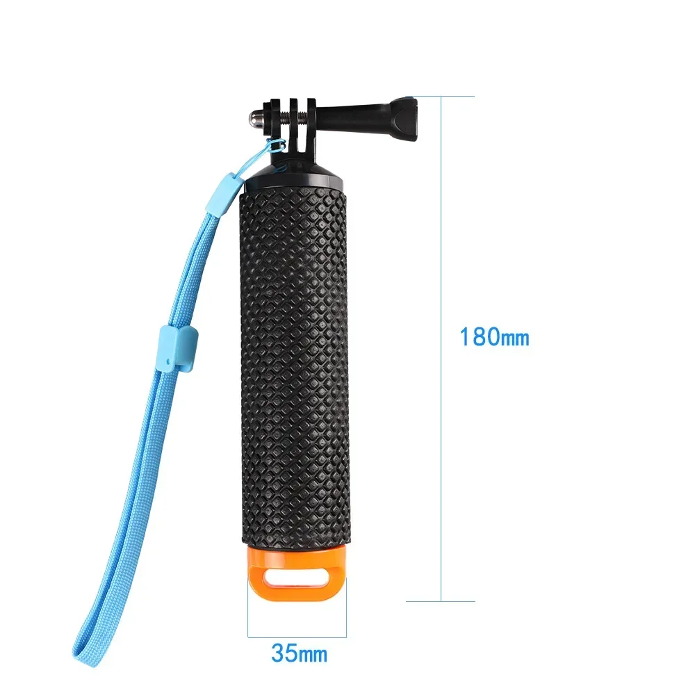 مقبض يد عائم محمول Monopod لكا - مراجعة Action Camera Floating Handle Grip وسعره