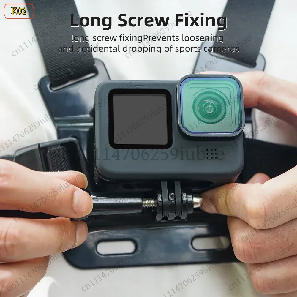 حزام تثبيت للصدر لكاميرا الأكش - مراجعة Action Camera Chest Strap Harness Mount وسعره
