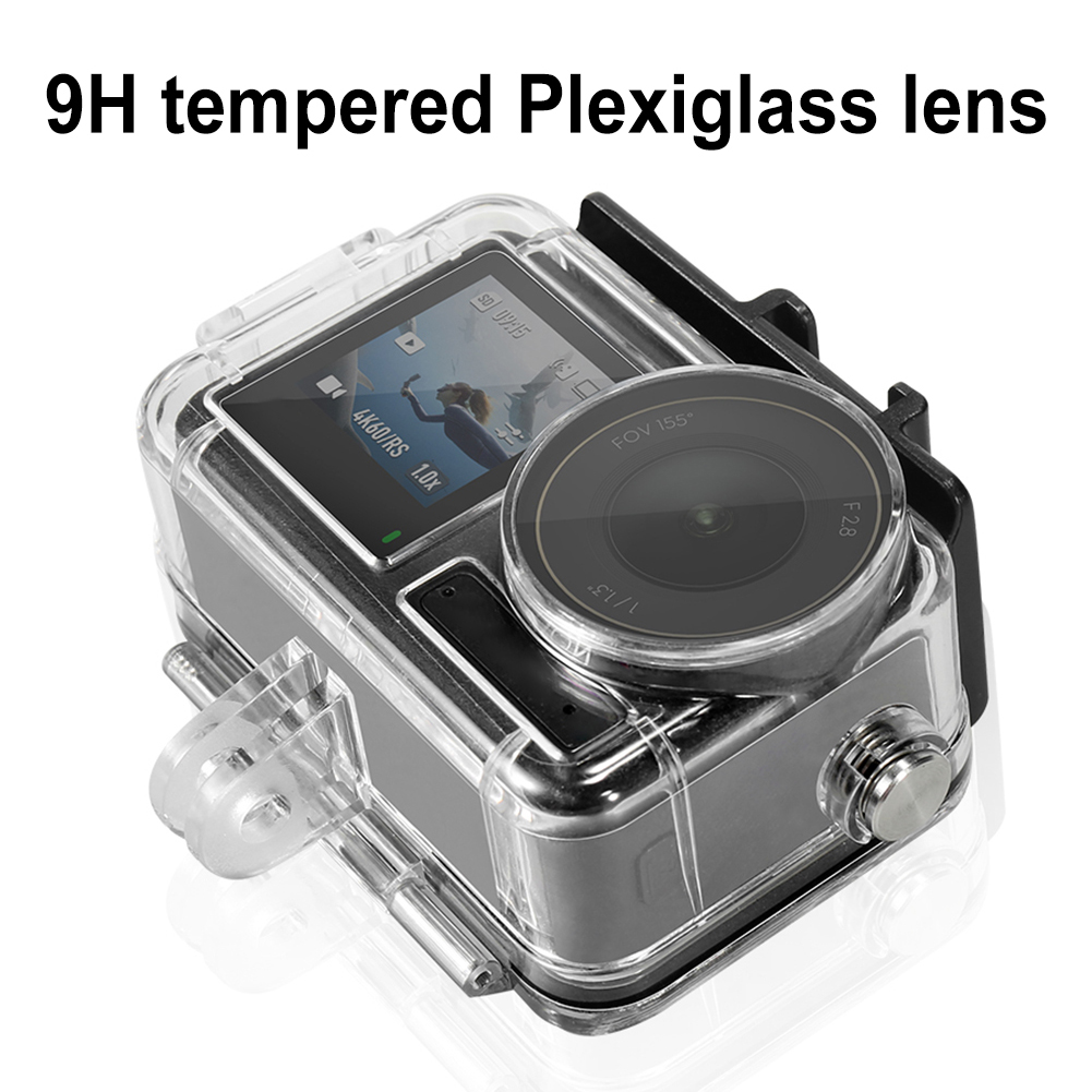 حافظة مقاومة للماء لـ DJI Osmo - مراجعة Action Camera Diving Case Underwater 60M وسعره