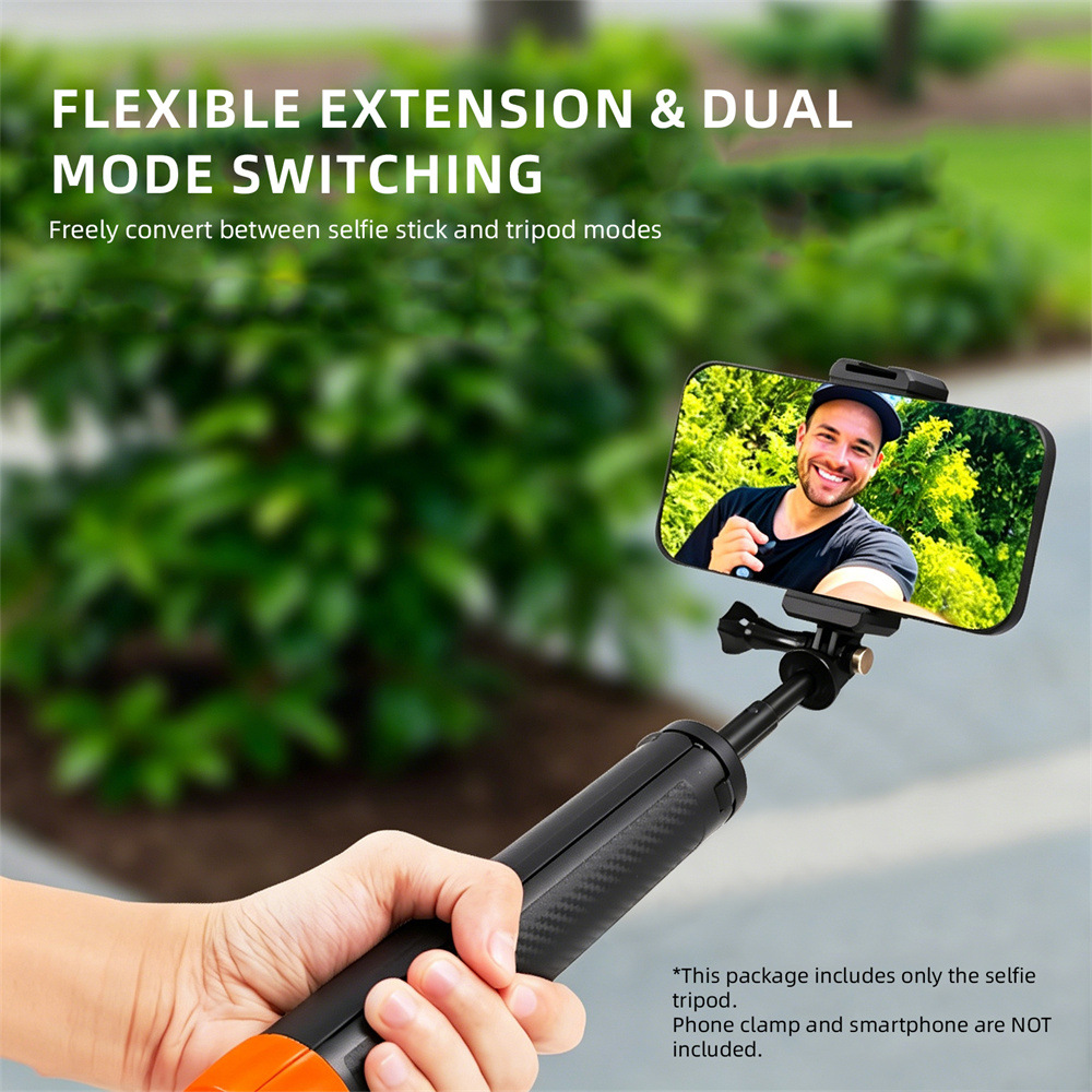 حامل كاميرا ثلاثي القوائم عائم - مراجعة Action Camera Floating Handle Grip وسعره