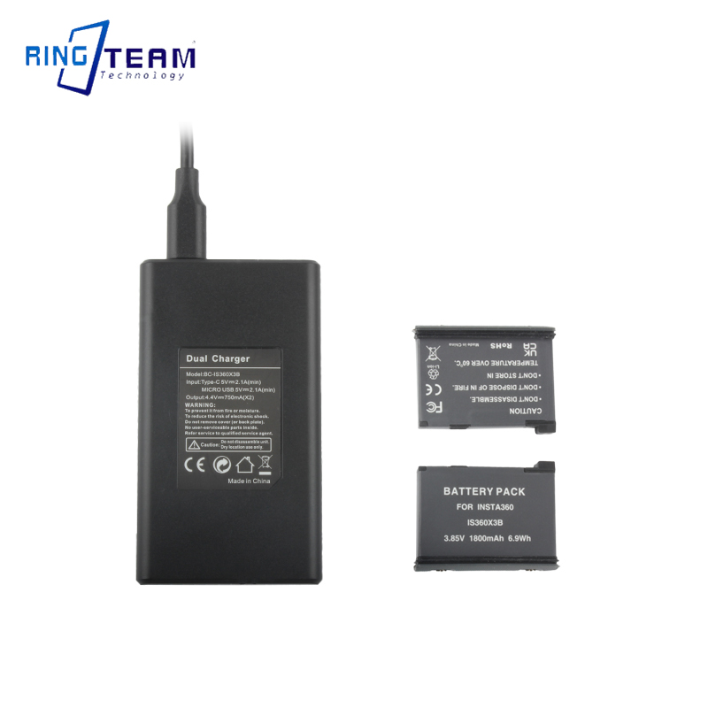 حزمة بطارية IS360X3B لبطارية I - مراجعة Action Camera Battery Charger Dual Pack وسعره
