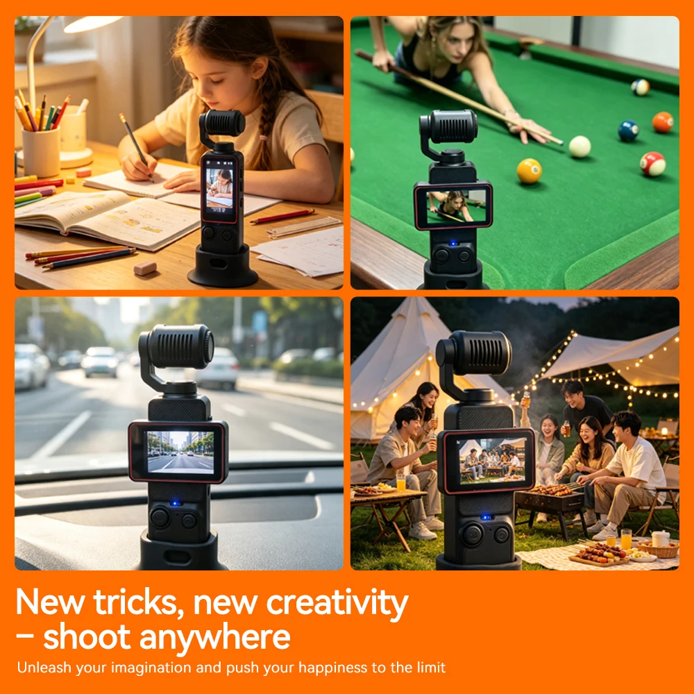 كاميرا واي فاي رقمية بدقة 1080 - مراجعة Action Camera Optical Image Stabilization وسعره