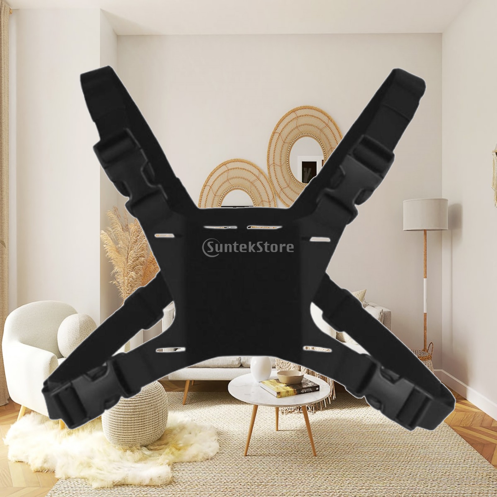حزام تثبيت على الصدر لكاميرا ا - مراجعة Action Camera Chest Strap Harness Mount وسعره