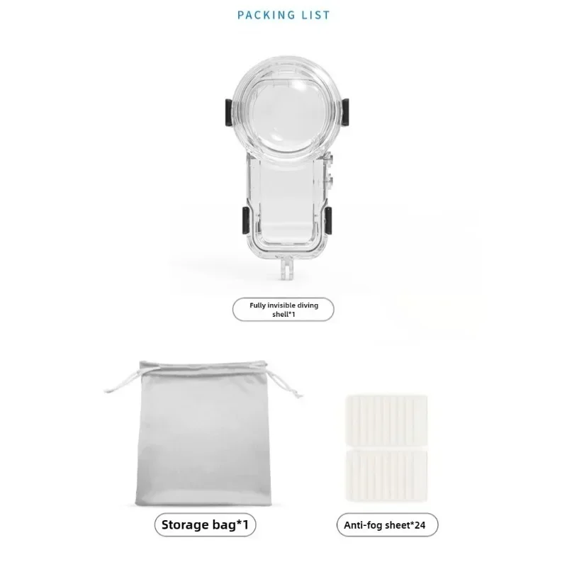 غطاء مقاوم للماء حتى عمق 60 مت - مراجعة Action Camera Diving Case Underwater 60M وسعره