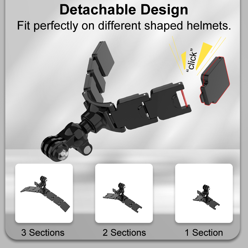 دراجة نارية خوذة لكامل الوجه ا - مراجعة Action Camera Motorcycle Helmet Mount وسعره
