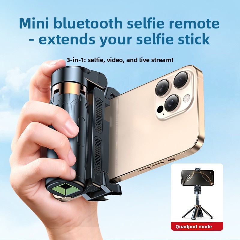 عصا سيلفي قابلة للتمديد بطول 1 - مراجعة Action Camera Selfie Stick Invisible وسعره