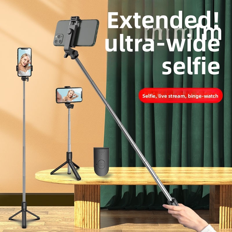 عصا سيلفي قابلة للتمديد بطول 1 - مراجعة Action Camera Selfie Stick Invisible وسعره