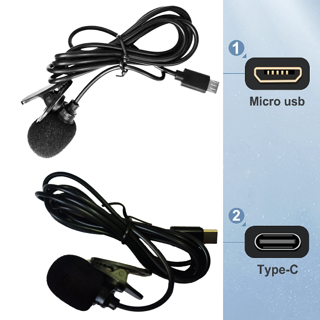 ميكروفون خارجي عالي الجودة لكا - مراجعة Action Camera External Microphone Usb وسعره