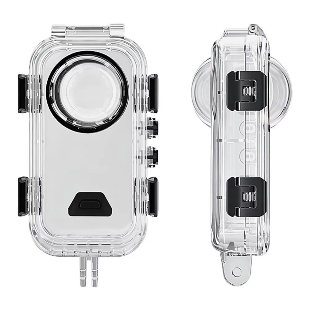 حافظة غوص غير مرئية بعمق 60 مت - مراجعة Action Camera Diving Case Underwater 60M وسعره