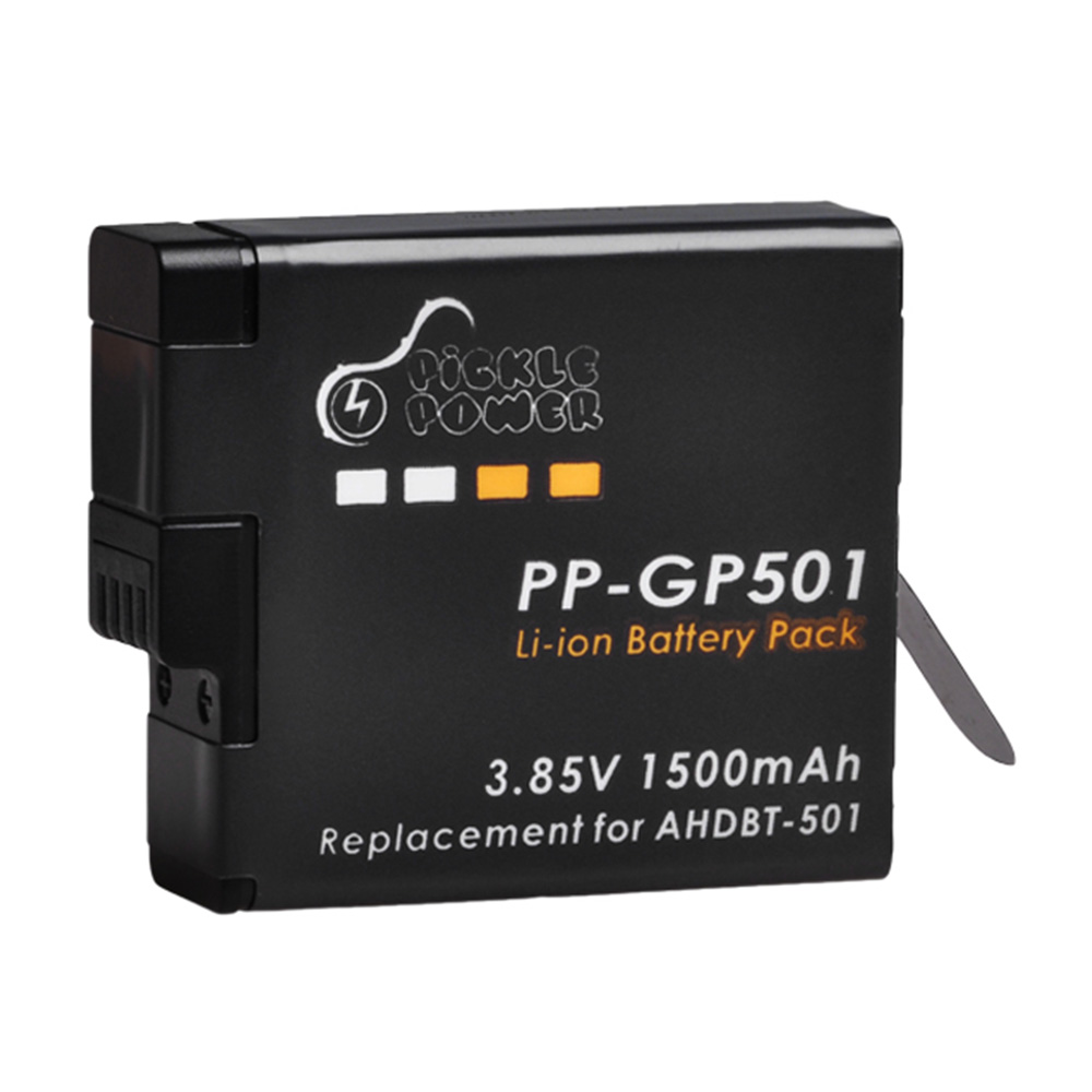 بطارية بديلة 1500 مللي أمبير A - مراجعة Action Camera Battery Charger Dual Pack وسعره
