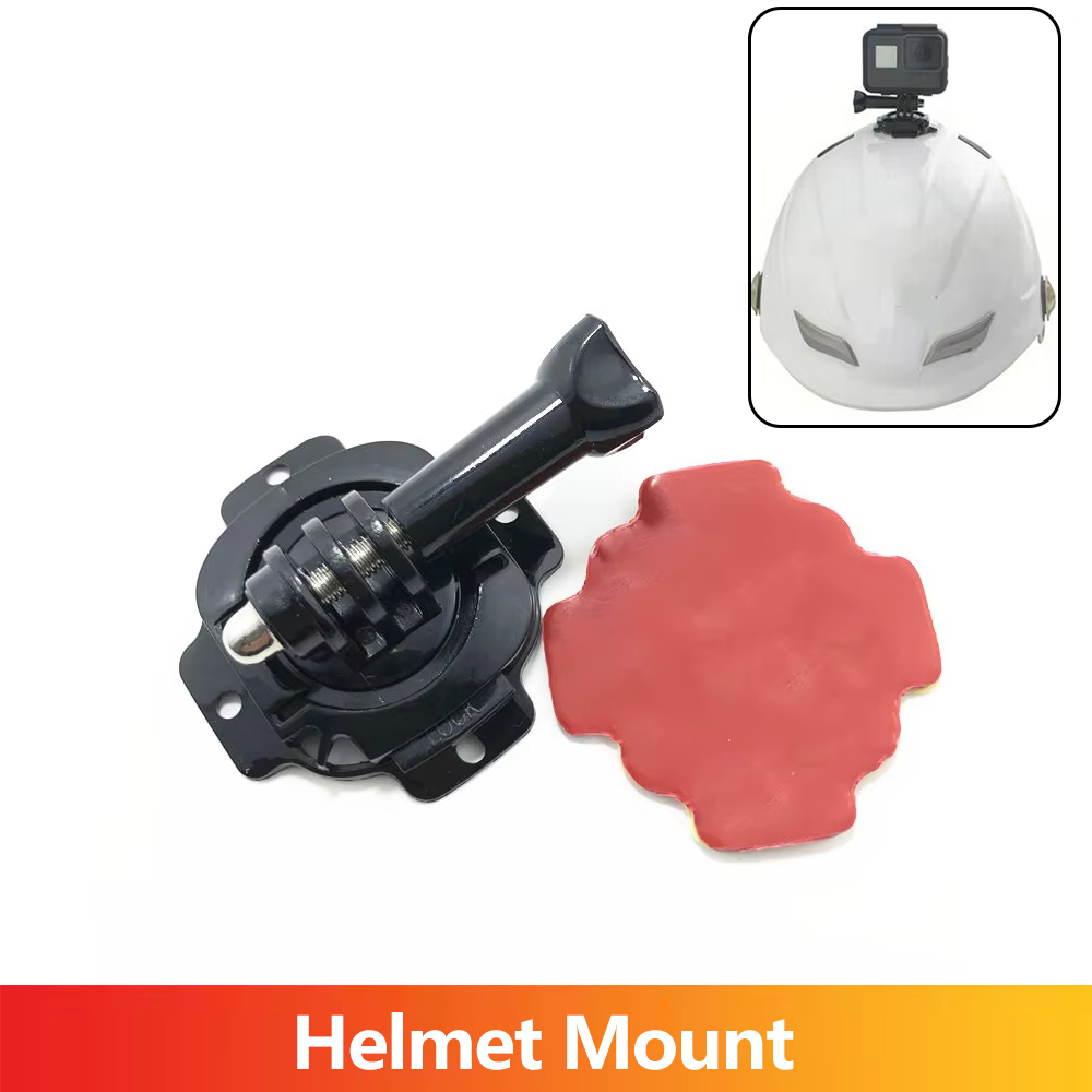 دراجة نارية خوذة جبل لاصق قاعد - مراجعة Action Camera Motorcycle Helmet Mount وسعره