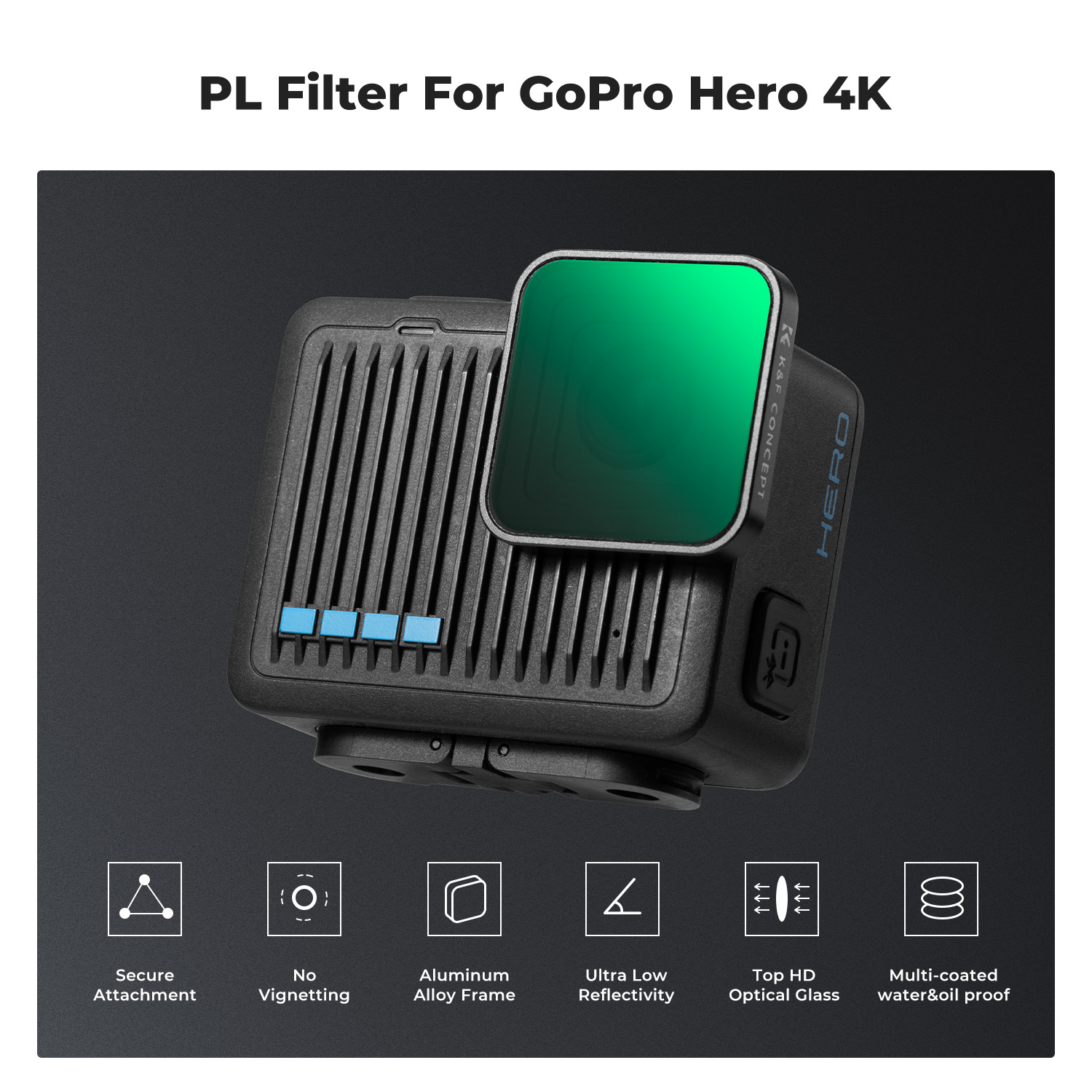 مجموعة فلاتر كاميرا الحركة من  - مراجعة Action Camera Nd Filter Set 4K وسعره