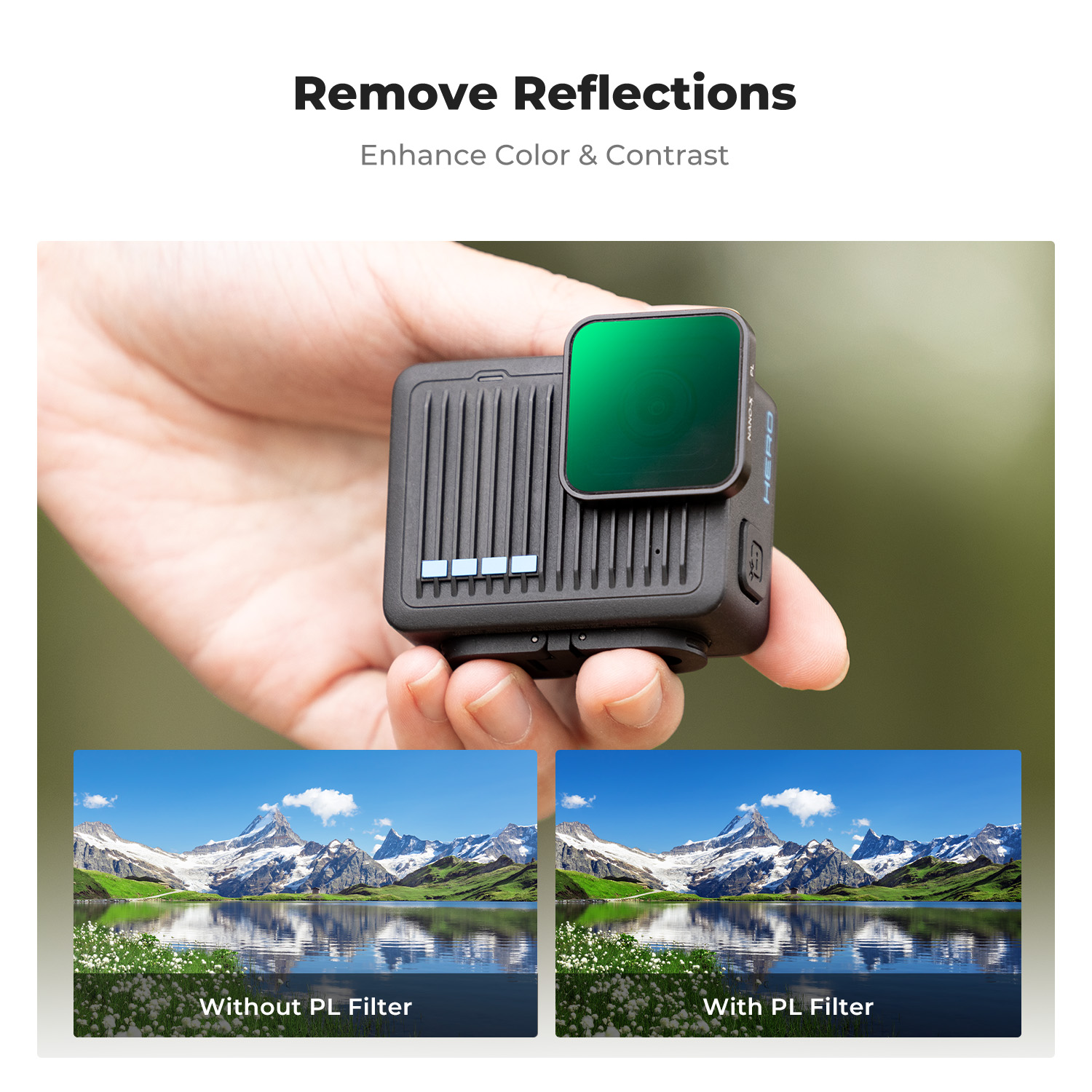 مجموعة فلاتر كاميرا الحركة من  - مراجعة Action Camera Nd Filter Set 4K وسعره