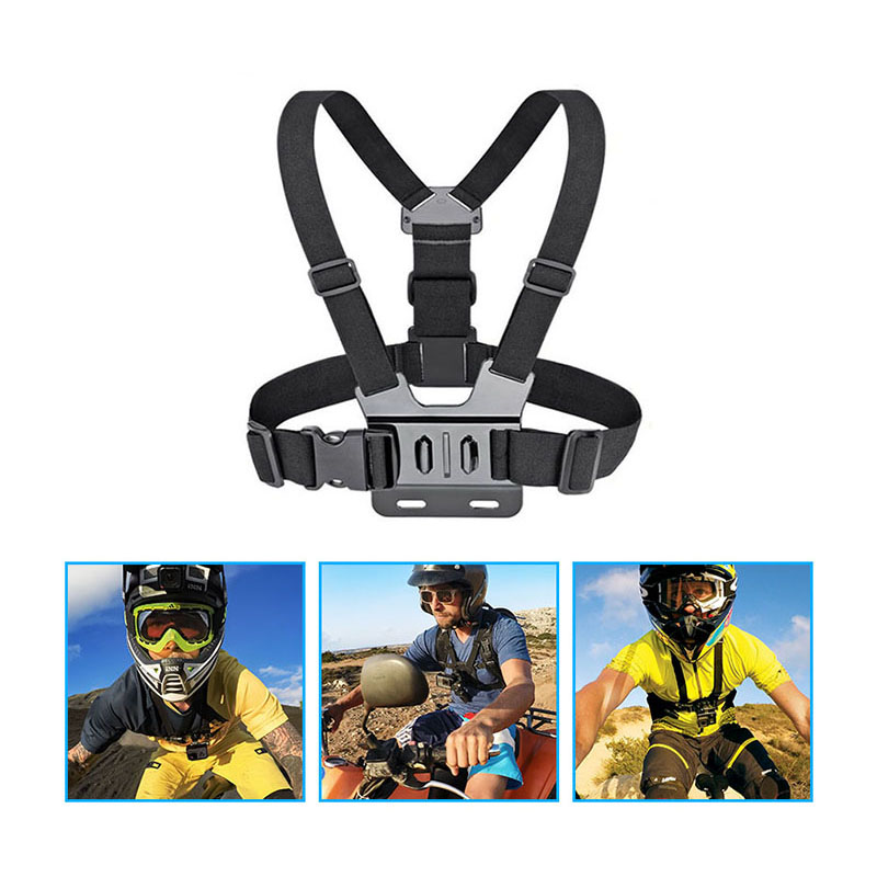 الصدر جبل للهاتف و ل GoPro SJC - مراجعة Action Camera Chest Strap Harness Mount وسعره