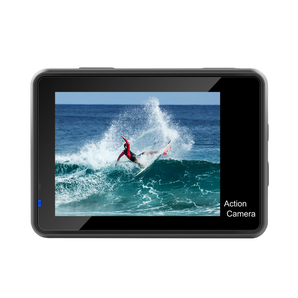 كاميرا الحركة 4K/30FPS مع شاشا - مراجعة Action Camera 4K 60Fps Dual Screen وسعره