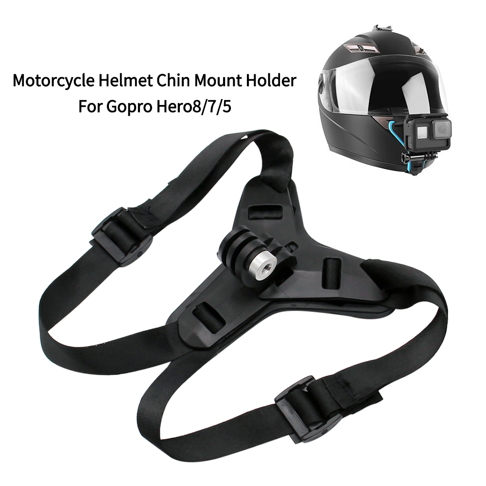كامل الوجه خوذة الذقن حامل جبل - مراجعة Action Camera Motorcycle Helmet Mount وسعره