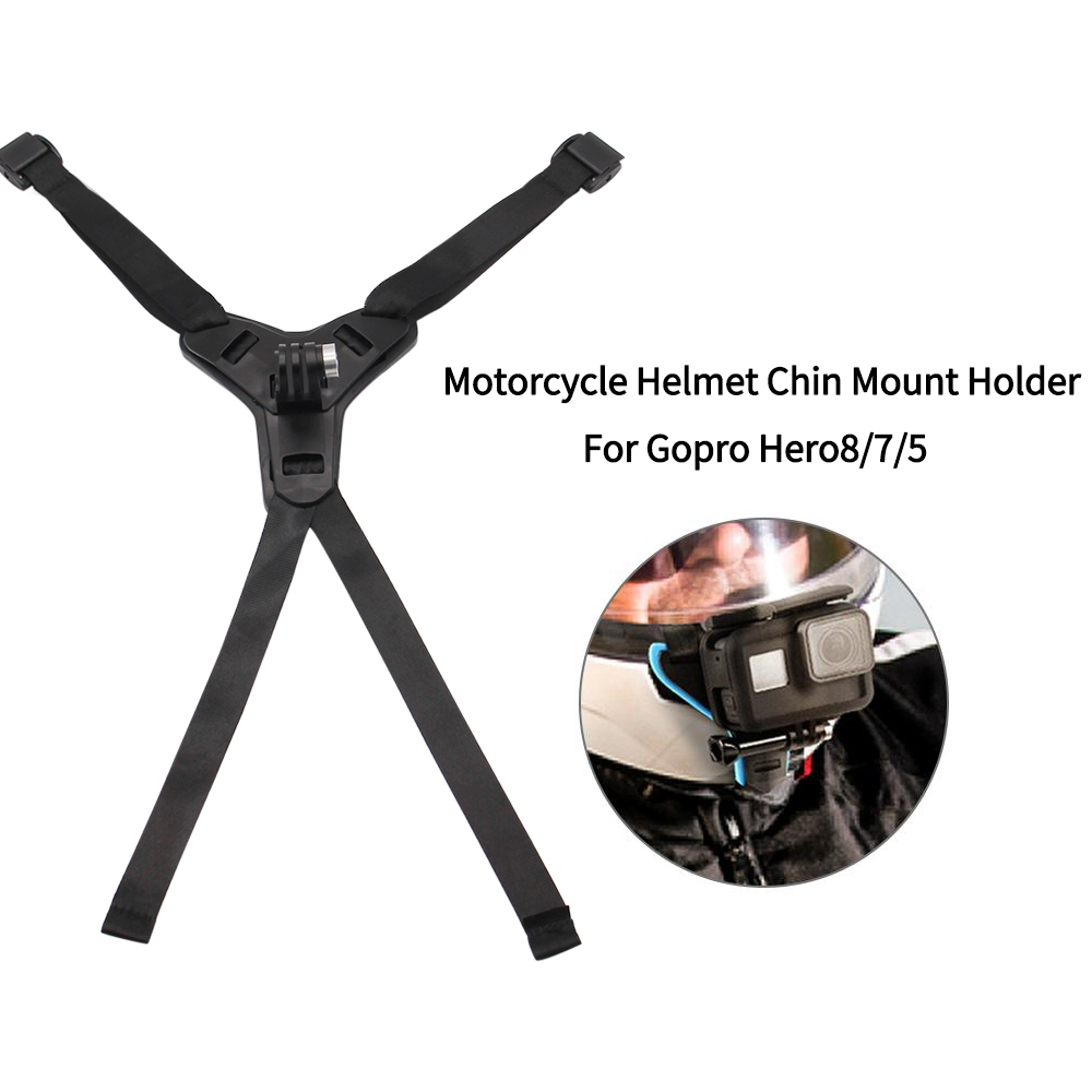 كامل الوجه خوذة الذقن حامل جبل - مراجعة Action Camera Motorcycle Helmet Mount وسعره