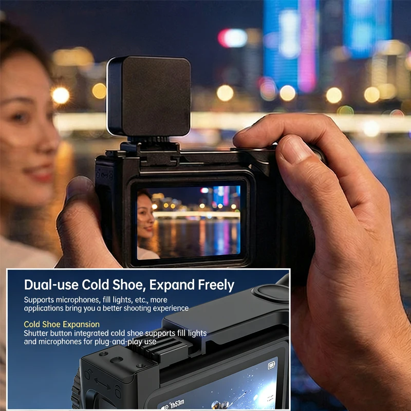 حامل كاميرا أكشن 6 مع قفص إكسب - مراجعة Action Camera Floating Handle Grip وسعره
