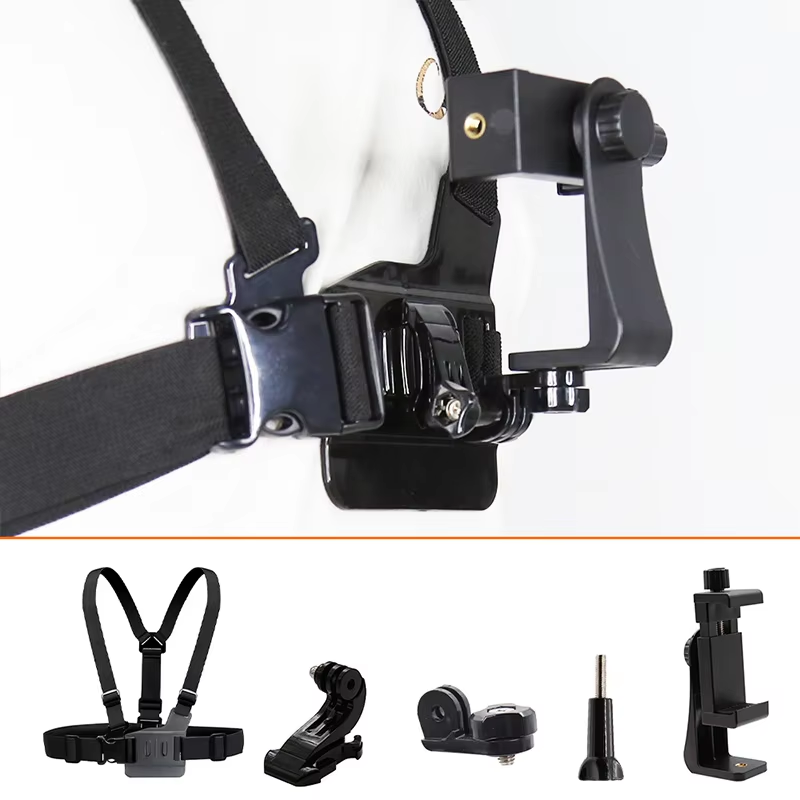 جبل حزام شريط للصدر ل Gopro He - مراجعة Action Camera Chest Strap Harness Mount وسعره