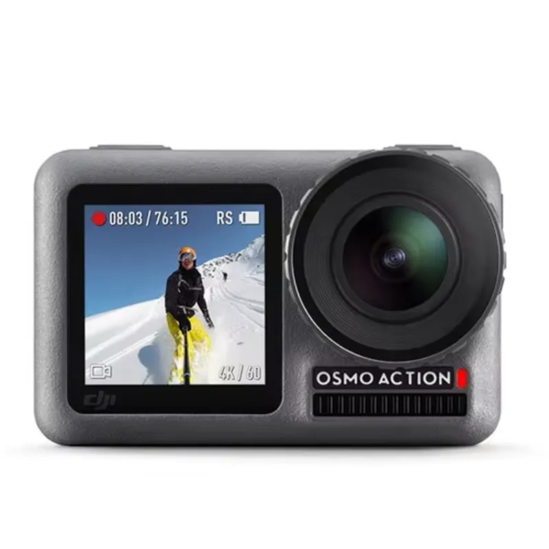 كاميرا أكشن أوسمو بشاشتين مزدو - مراجعة Action Camera 4K 60Fps Dual Screen وسعره