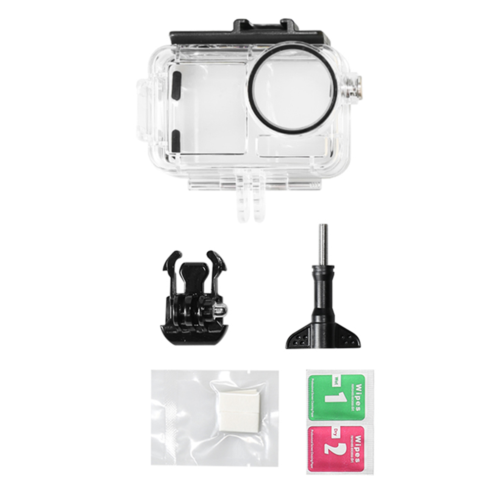 حافظة مقاومة للماء بطول 60 متر - مراجعة Action Camera Diving Case Underwater 60M وسعره